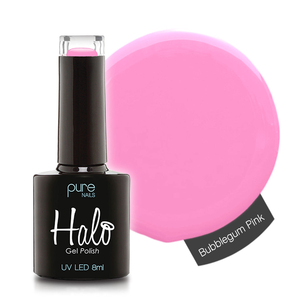 Halo Gel Polish 8ml Bubblegum Pink - Siena Distribution