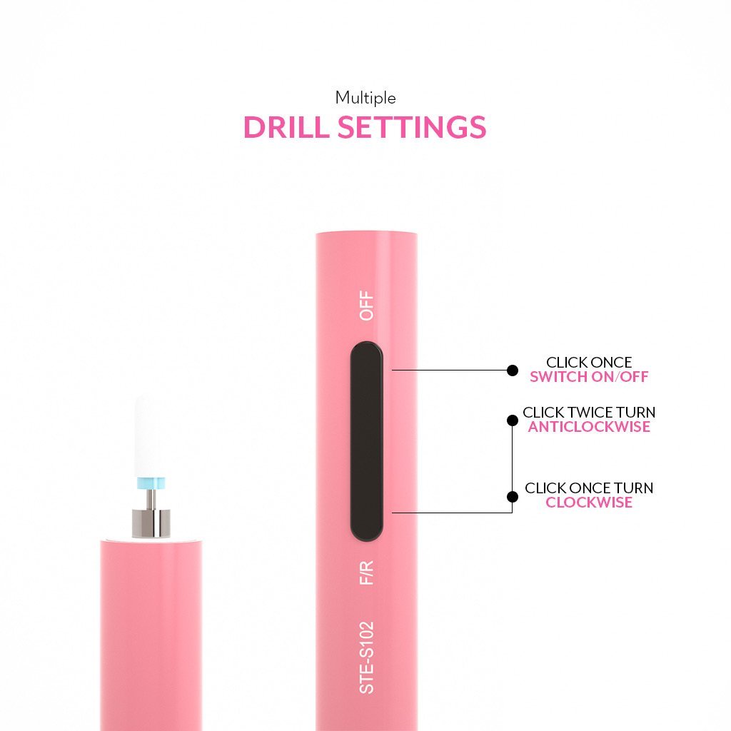 Nail Drill - Polishing Pen - Siena Distribution