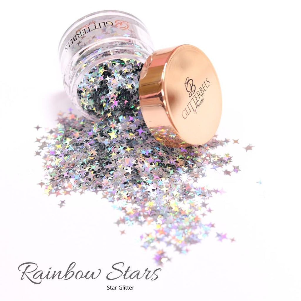Rainbow Stars Loose Glitter - Siena Distribution