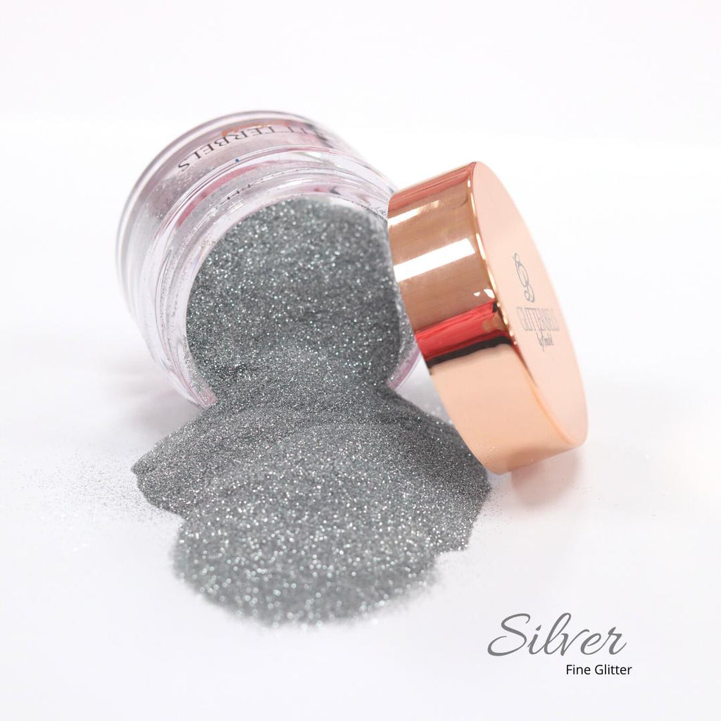 Silver Fine Loose Glitter - Siena Distribution